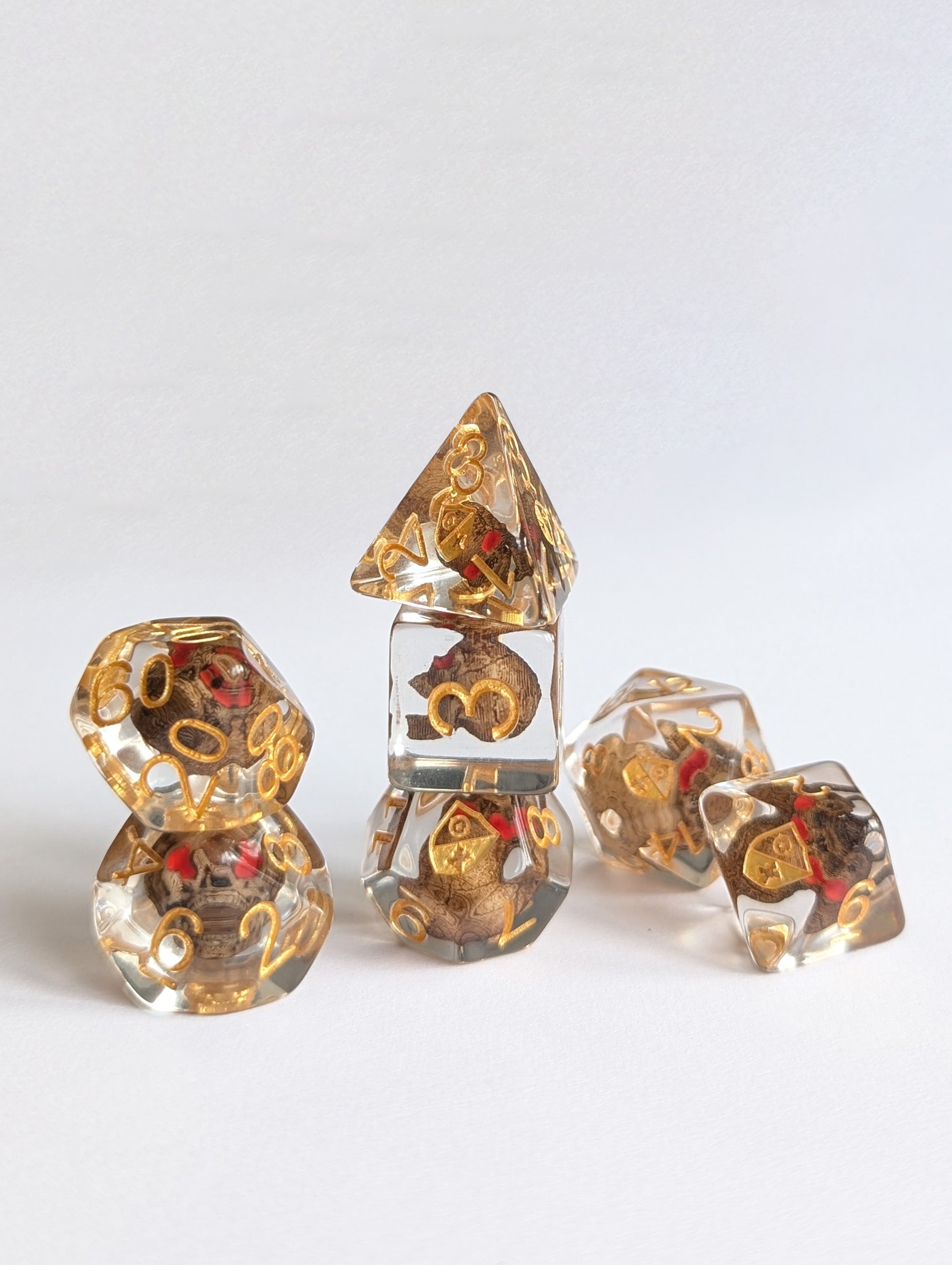60 Skeletons Inclusion Dice Set