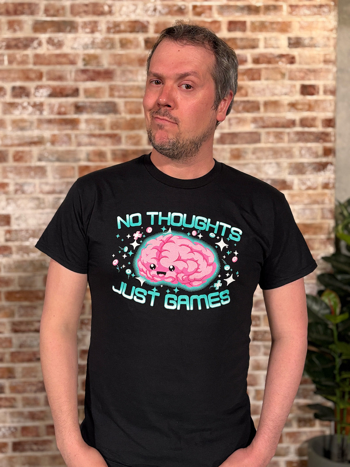 No Thoughts Just Games T-Shirt