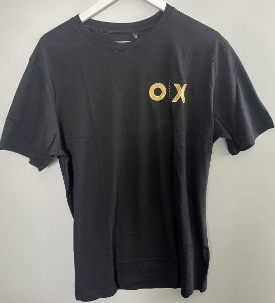 OX Gold Embroidered Logo T-Shirt