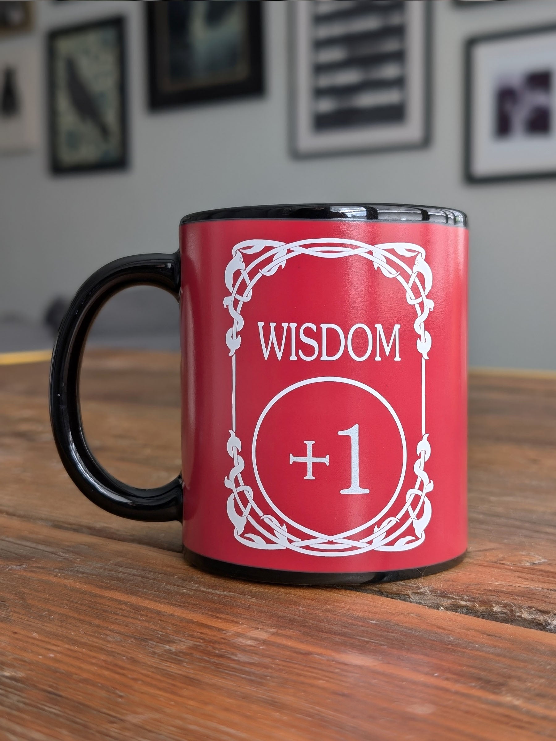 Wisdom +1 Colour Change Mug