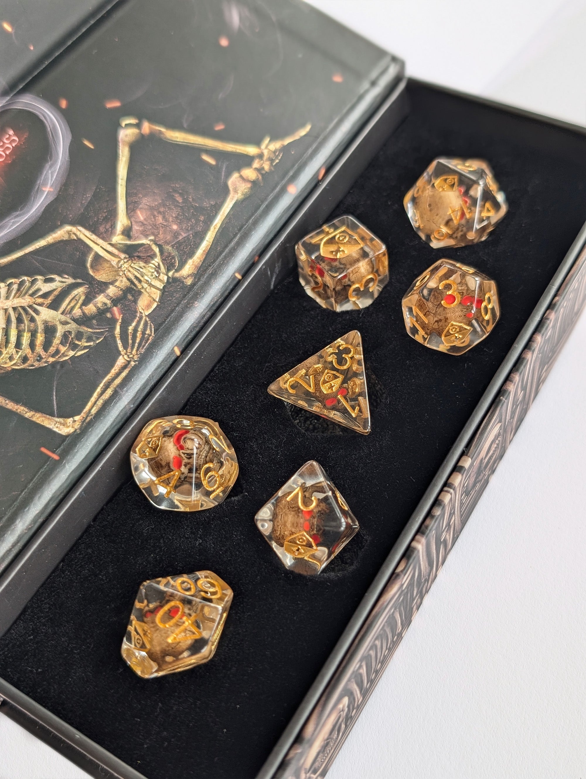 60 Skeletons Inclusion Dice Set – Outside Xbox