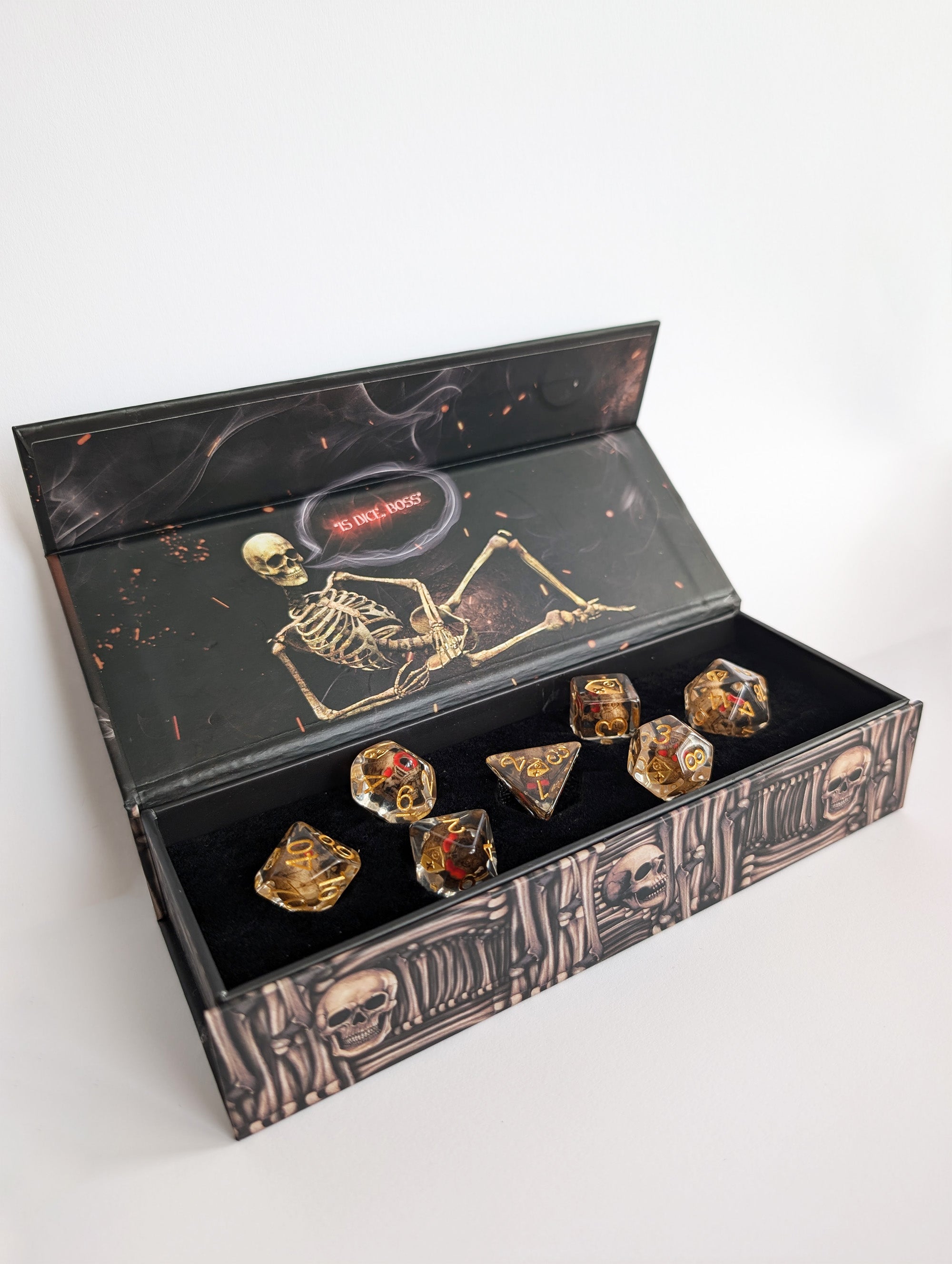 8376【新品未開封】duende TILL BLACK DEMONIA ECHO-60 Chunky Platform Punk Cyber Black Chains