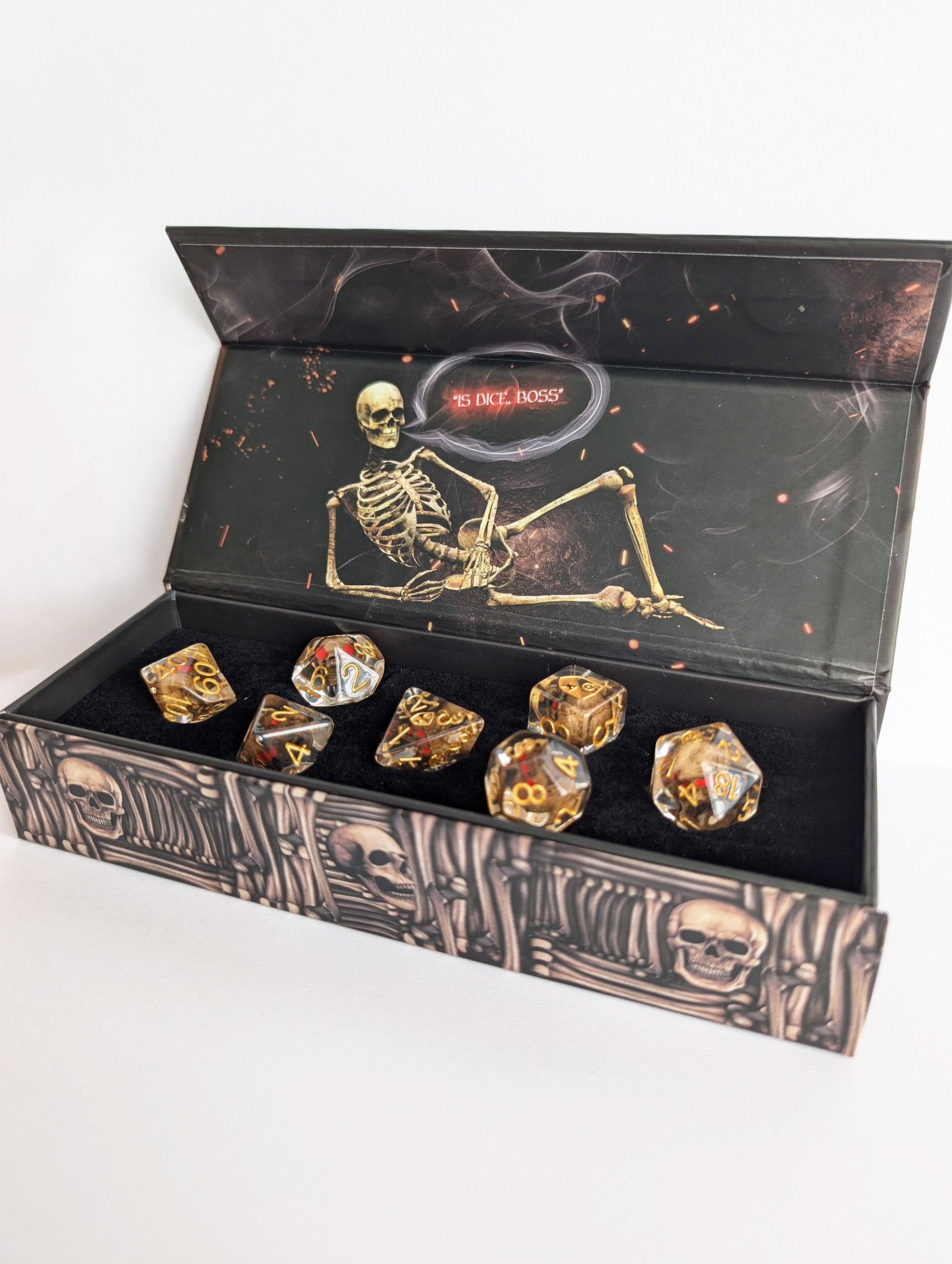 60 Skeletons Inclusion Dice Set – Outside Xbox