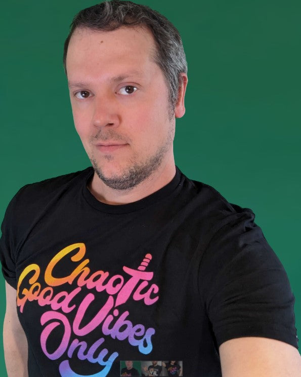 Chaotic Good Vibes T-Shirt - Black