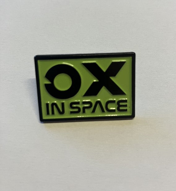 Oxventure in Space Pin Badge