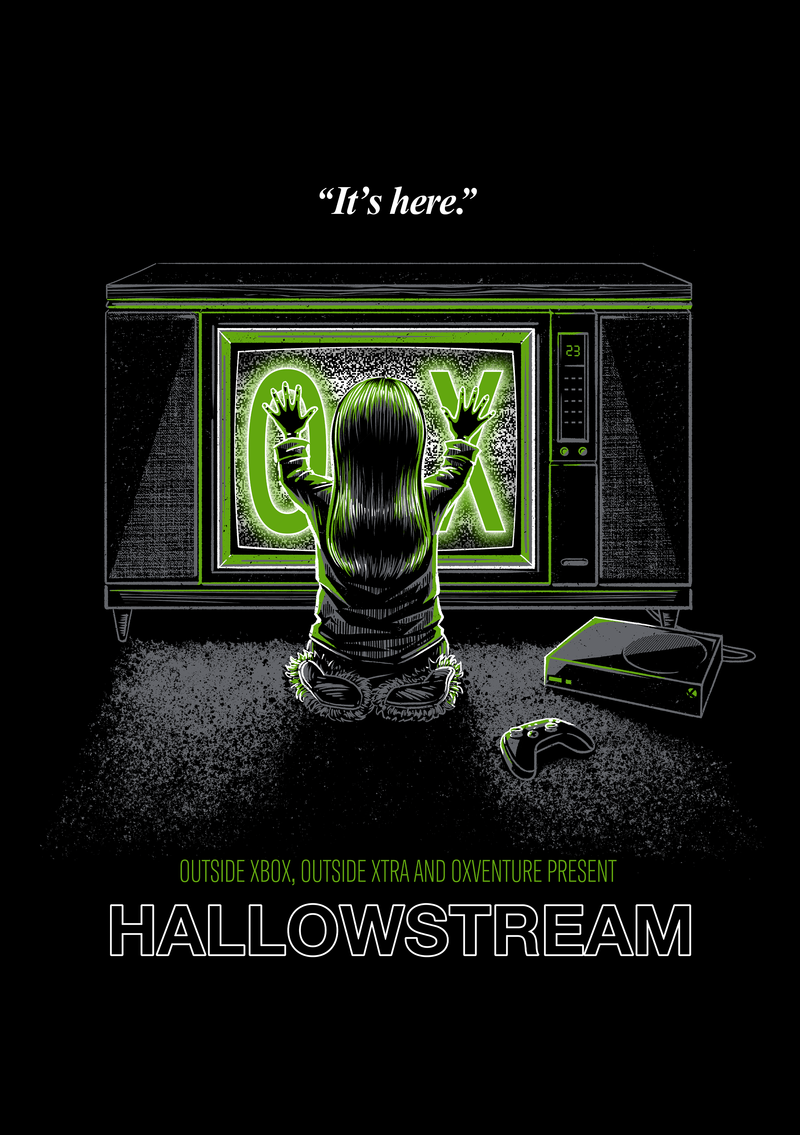 Hallowstream "It's Here" A2 Poster