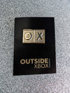 OX Gold Logo Pin Badge