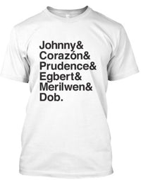 Oxventurers Guild Names T-Shirt [Vintage 2018 Edition]