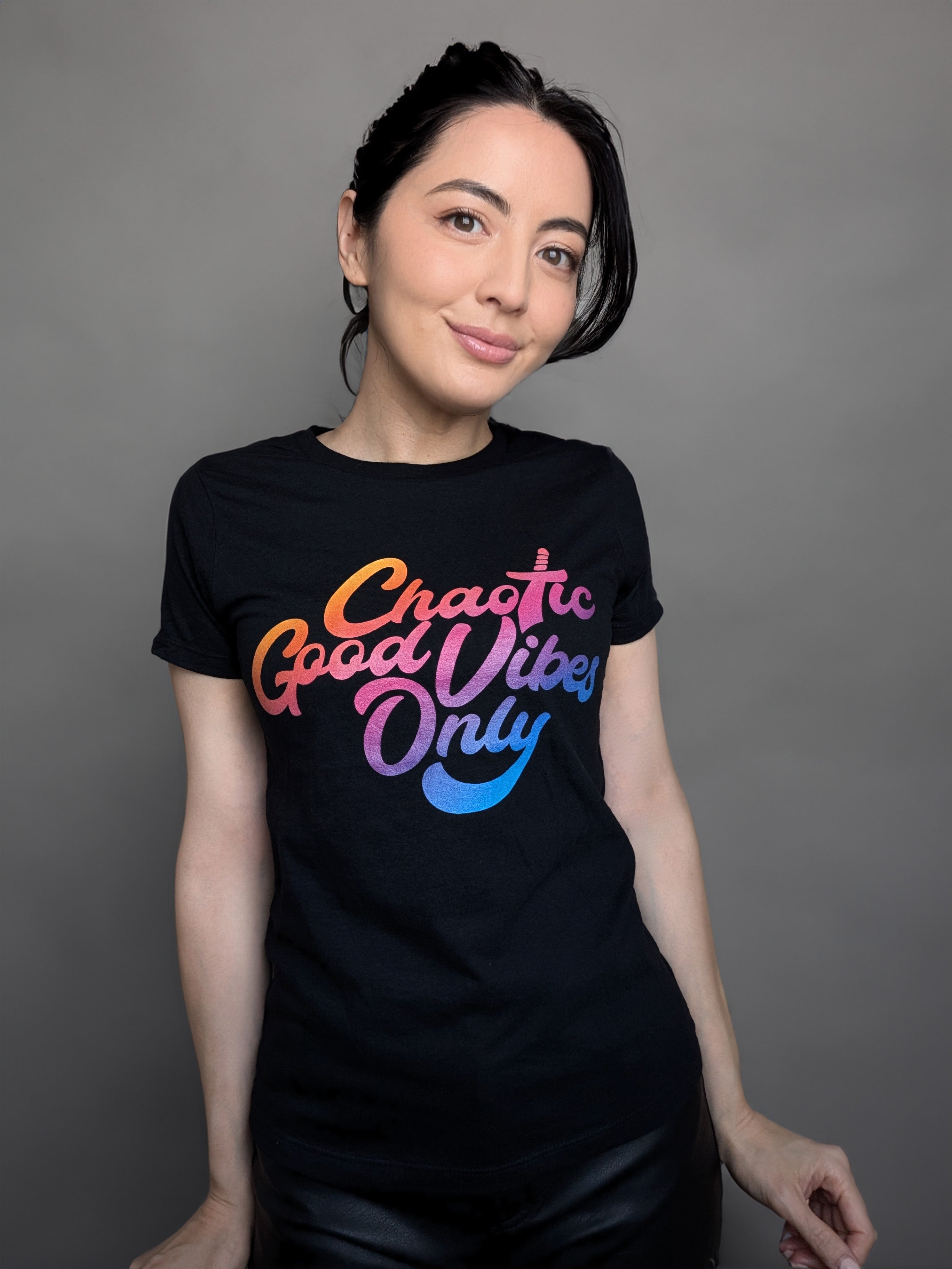 Chaotic Good Vibes Only T-Shirt – Outside Xbox