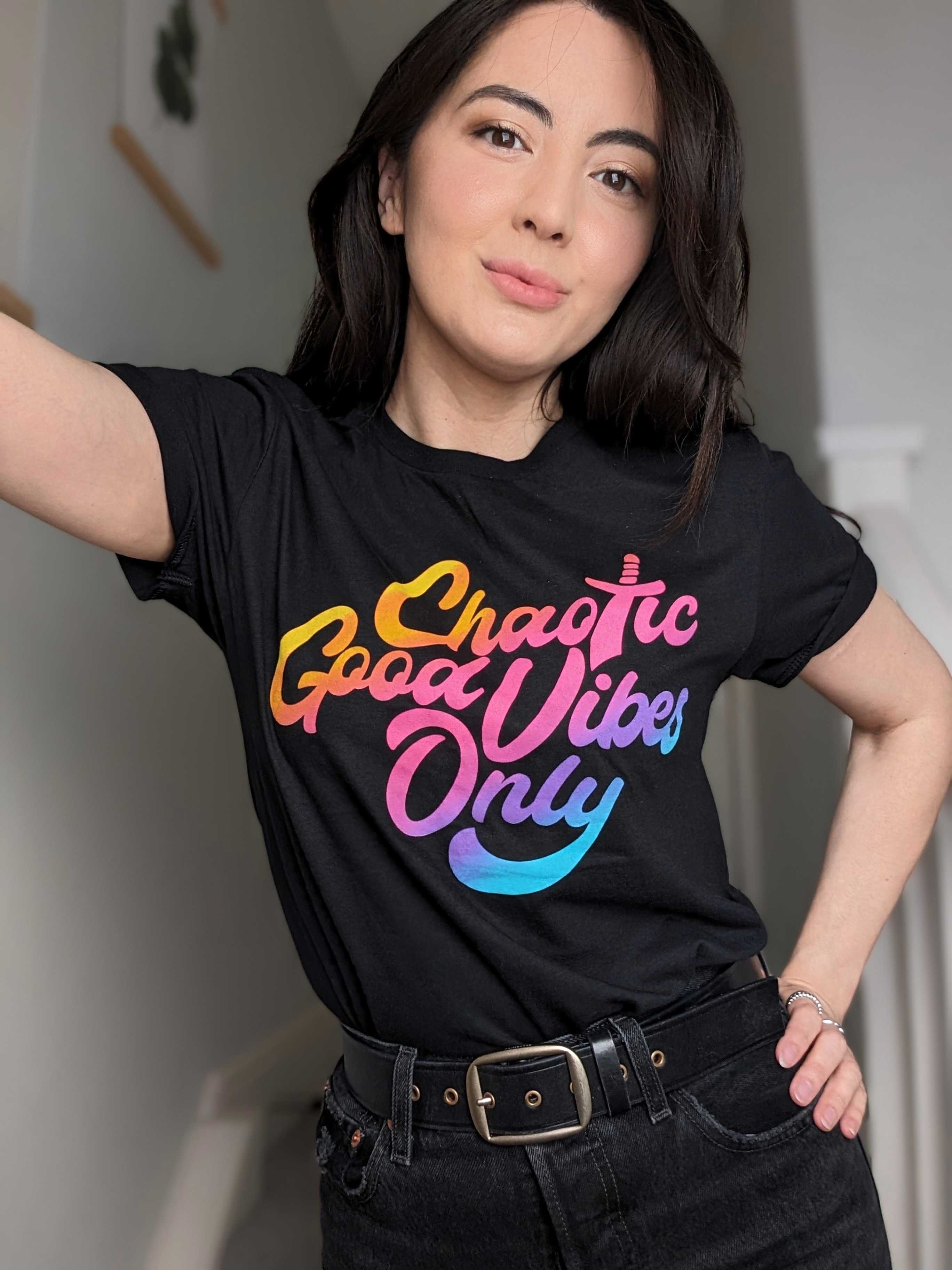 Good vibes t shirt clearance