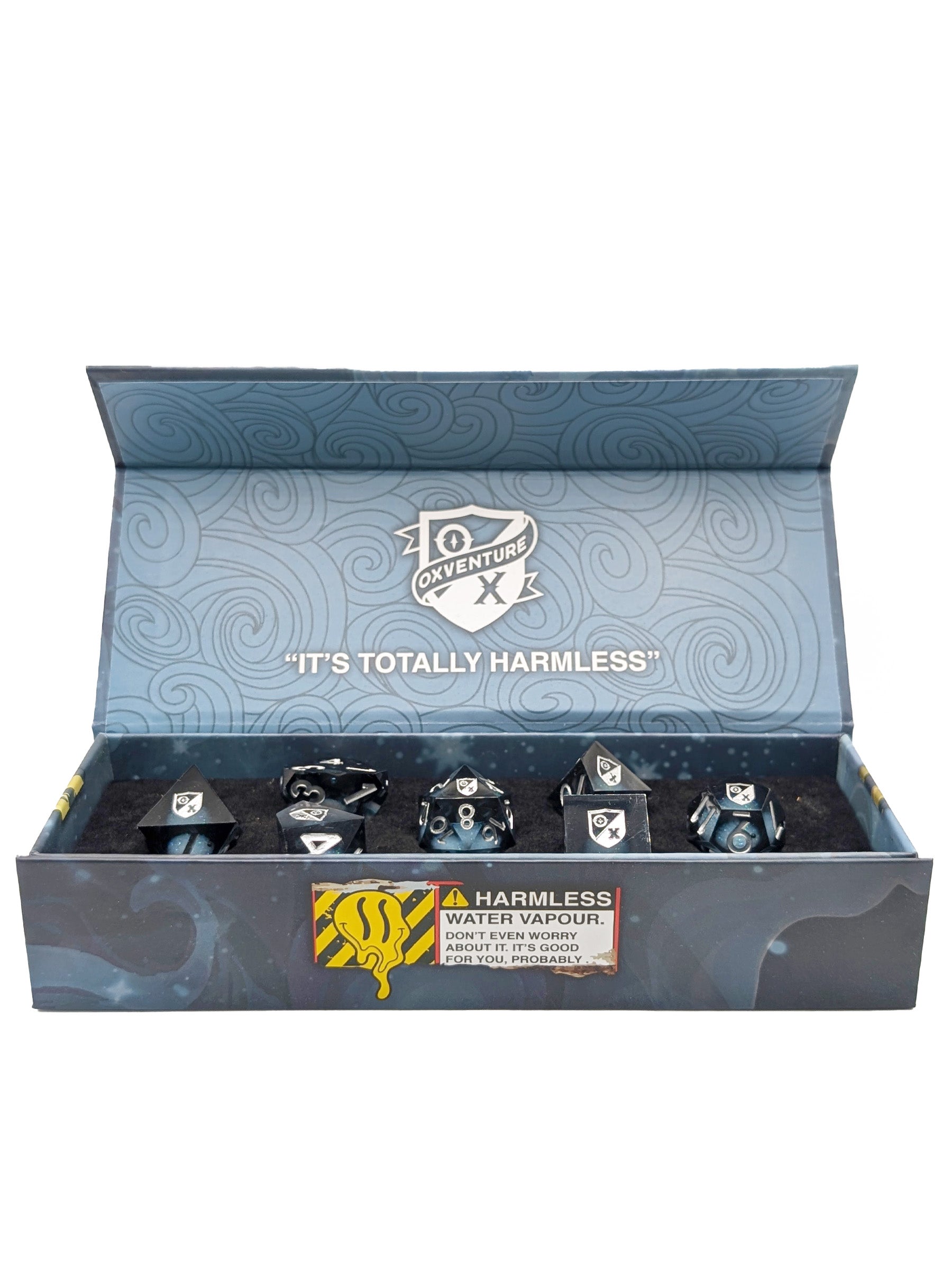 Harmless Water Vapour Liquid Core Dice