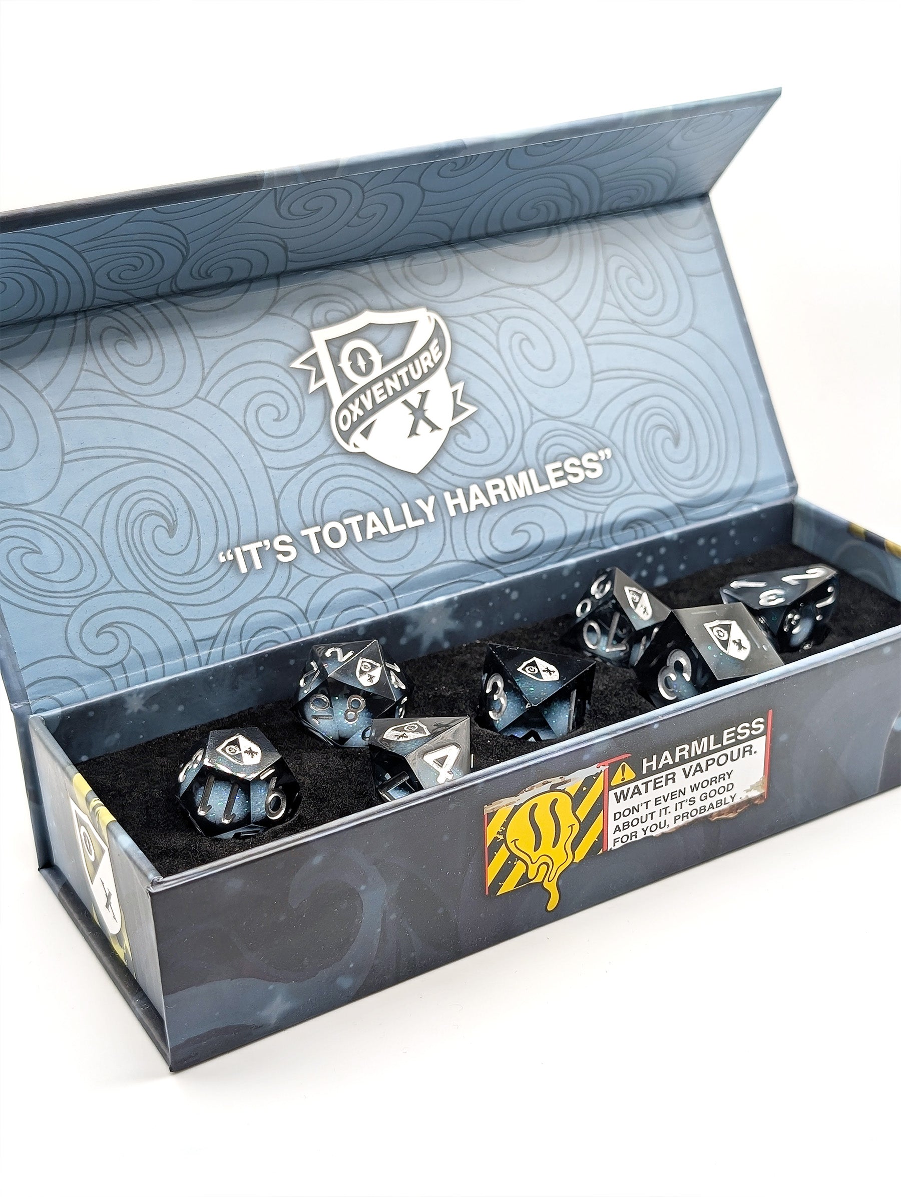 Harmless Water Vapour Liquid Core Dice