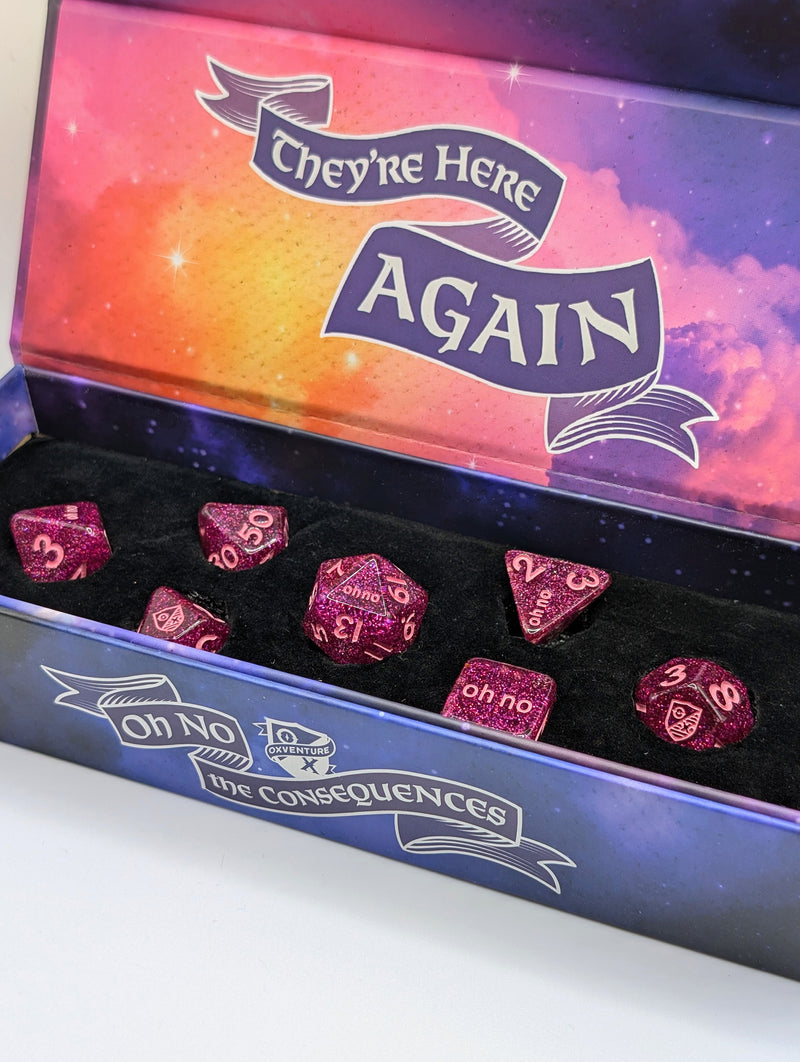 Oh No the Consequences Dice Set