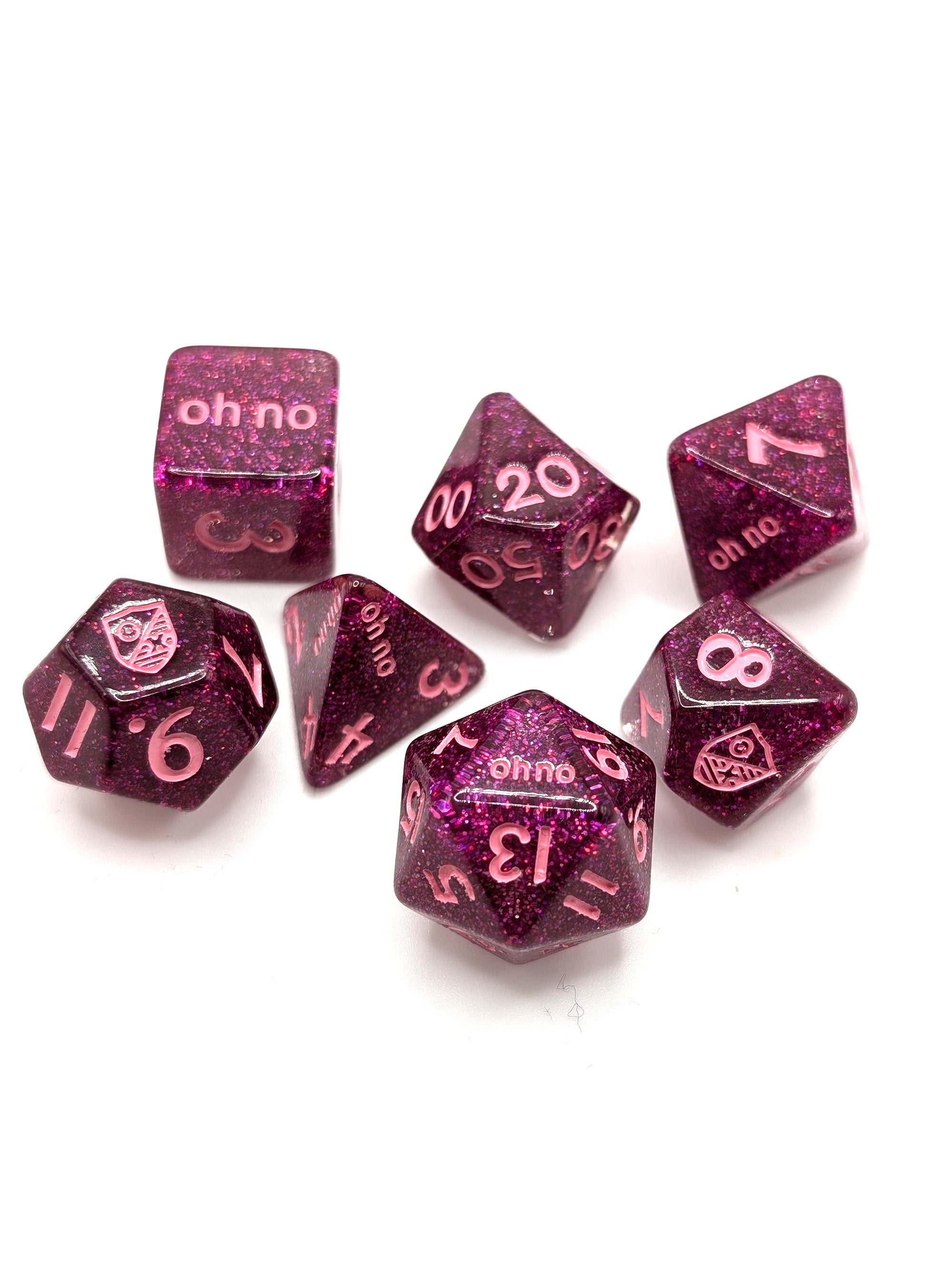 Oh No the Consequences Dice Set – Outside Xbox