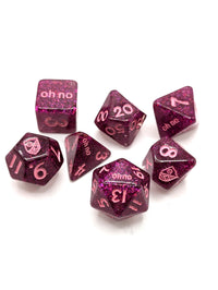 Oh No the Consequences Dice Set