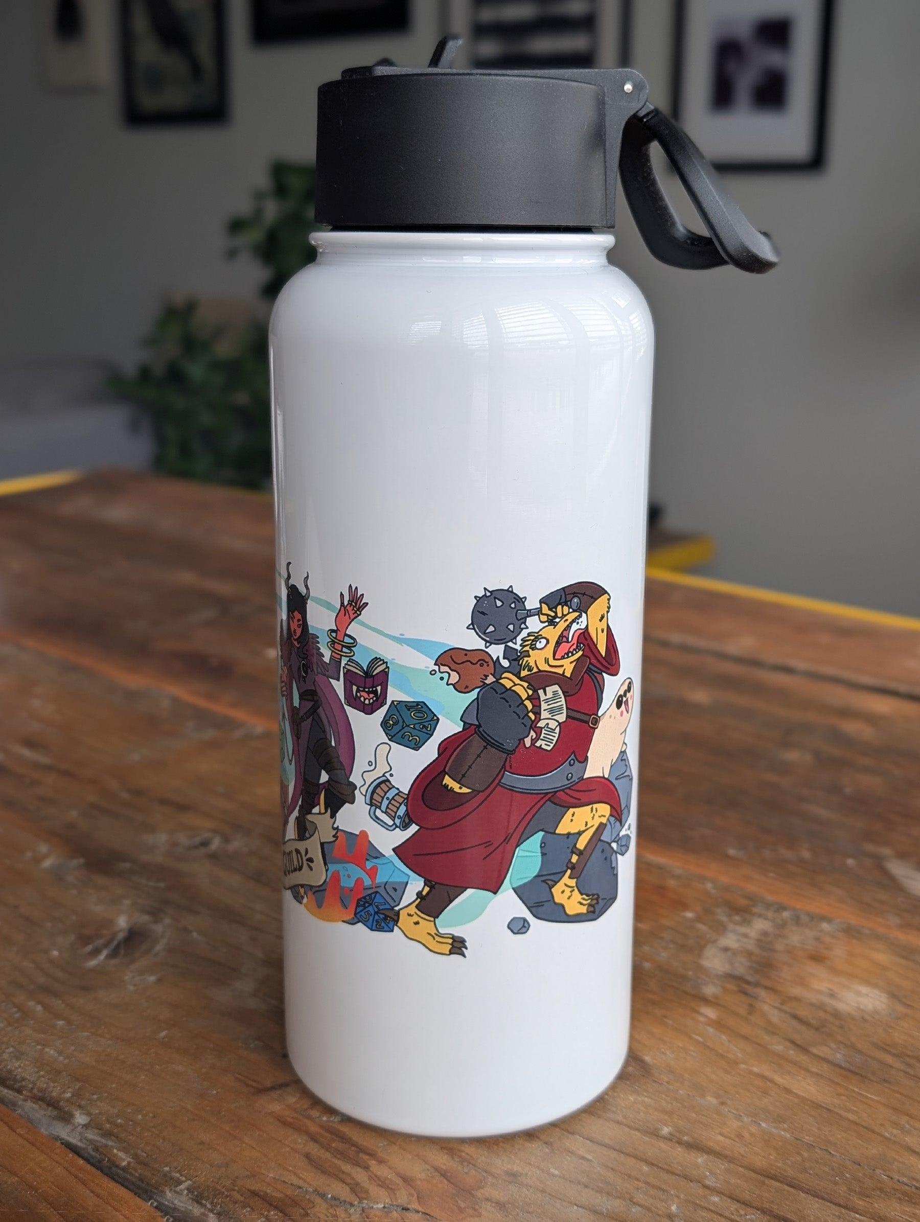 Oxventurers Guild Stainless Steel Water Bottle