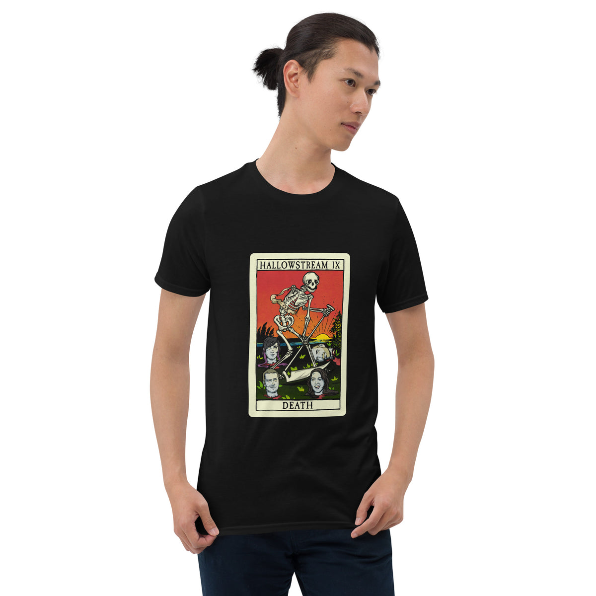 Hallowstream 2026 DEATH Tarot Card Unisex T-Shirt