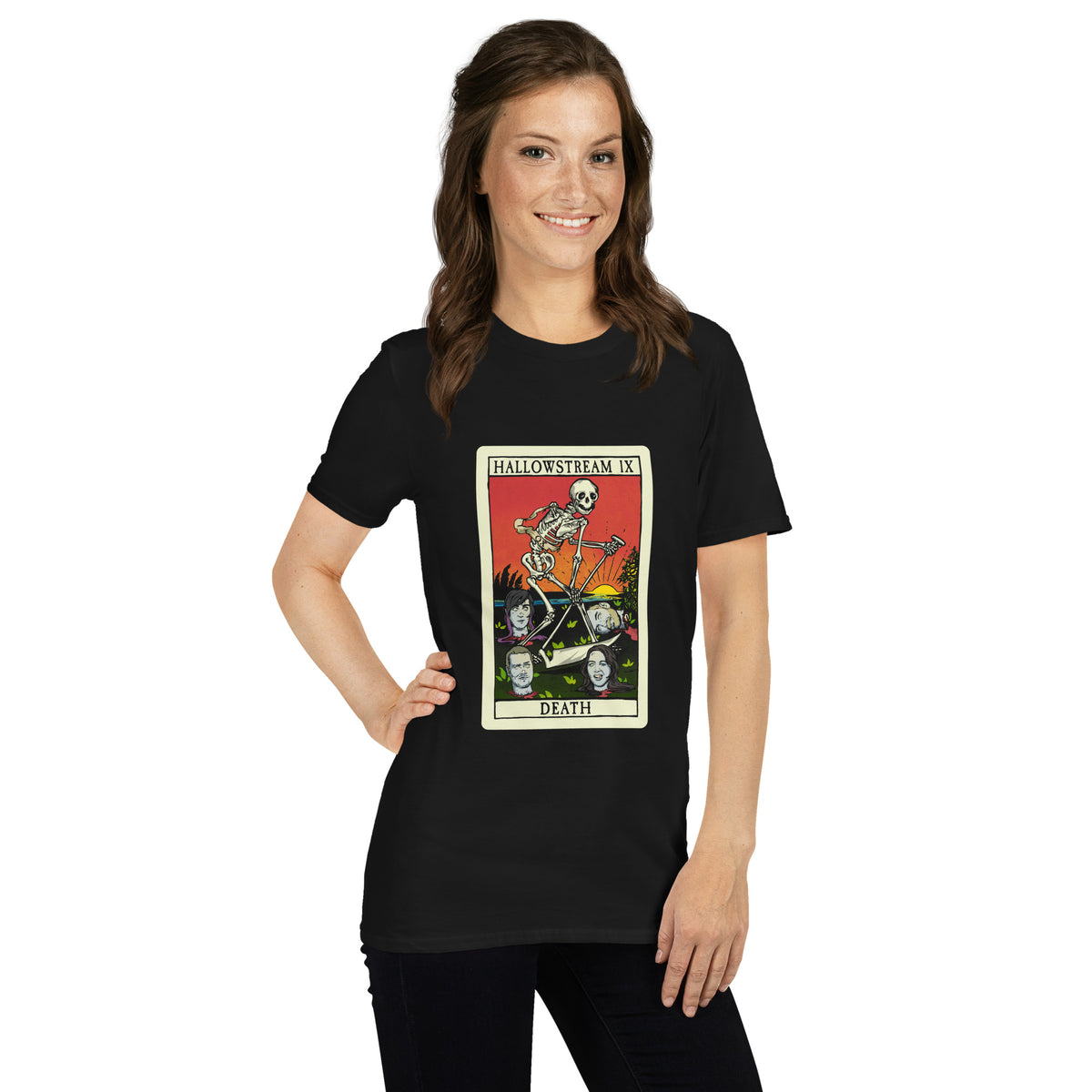 Hallowstream 2026 DEATH Tarot Card Unisex T-Shirt