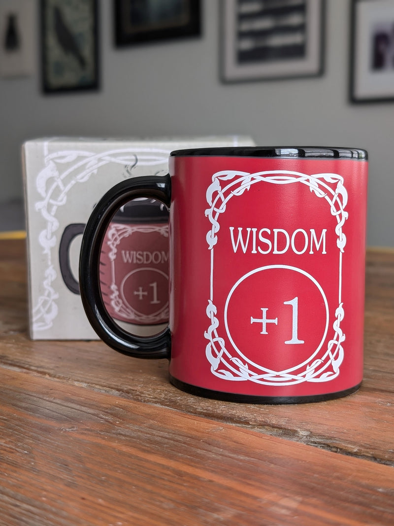 Wisdom +1 Colour Change Mug