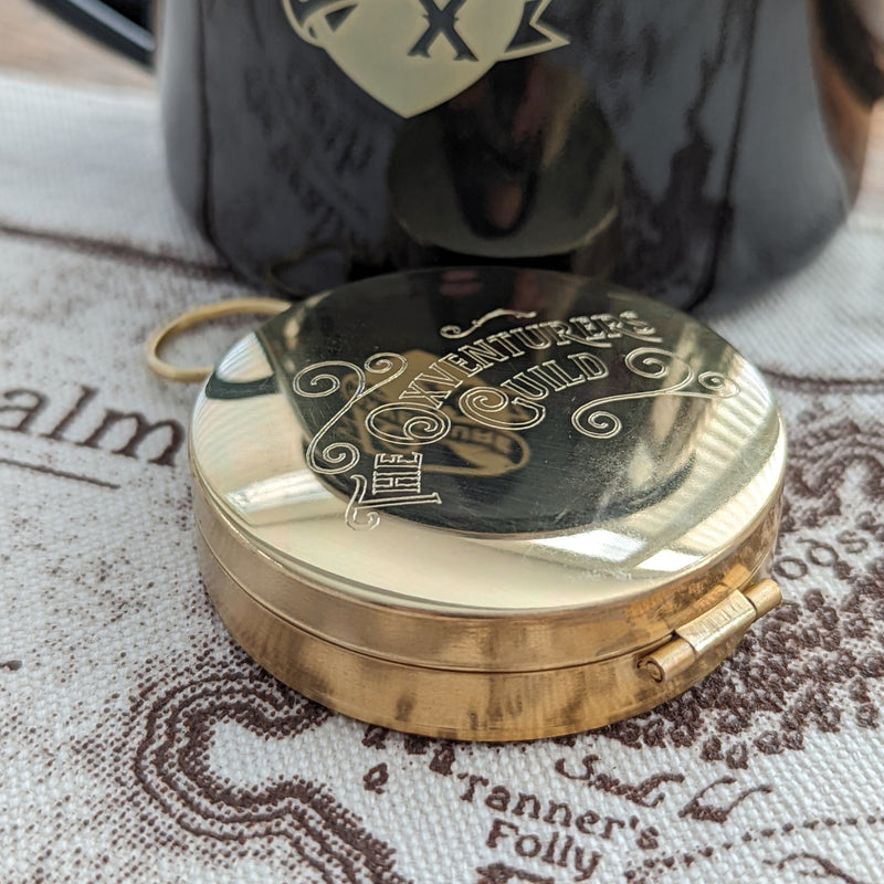 Oxventurers Guild Engraved Compass