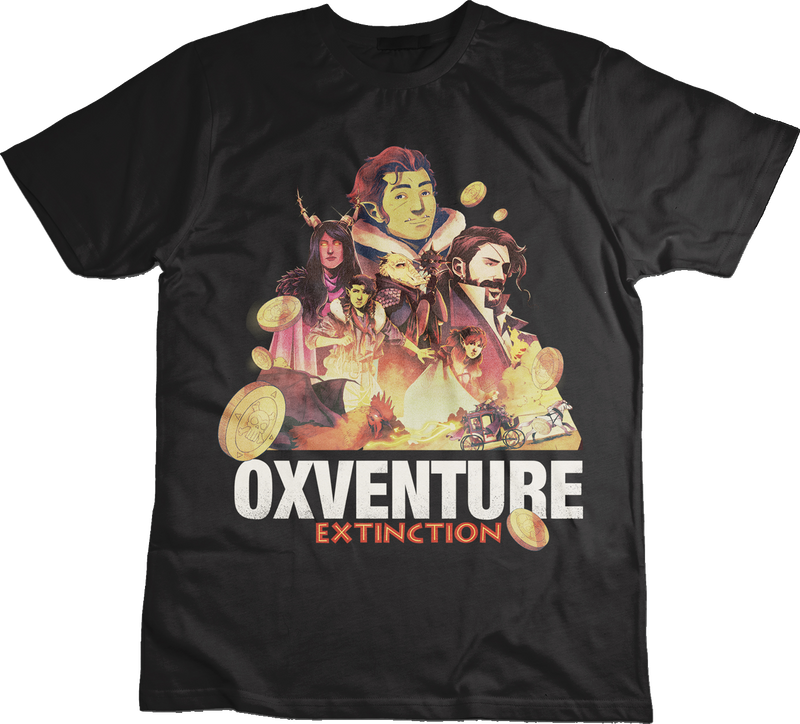 Oxventure Extinction Key Art T-Shirt